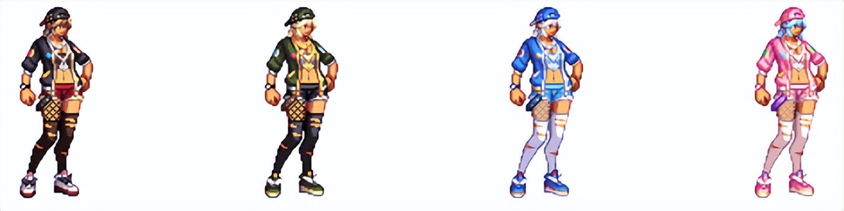 地下城女格斗家时装火舞,dnf手游女格斗家最好看时装