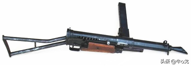 乐高司登冲锋枪,司登冲锋枪结构图