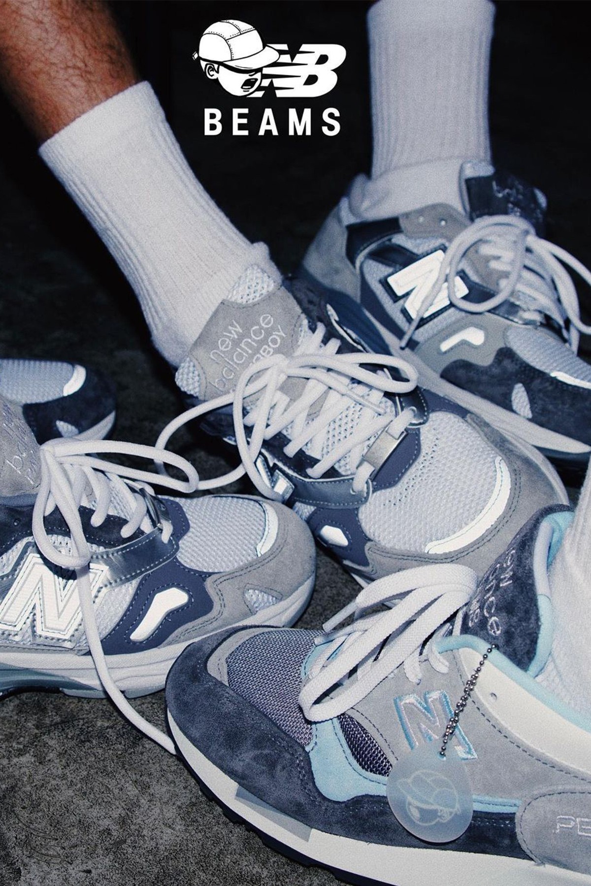 新百伦newbolune鞋,newbalance992和paperboyparis的联名款