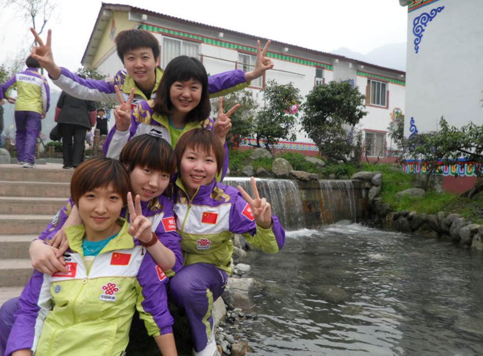 海量趣图记录国乒搞笑往事,九张图回忆国乒