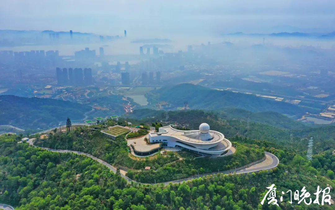 厦门秋天的夜,厦门秋天的夕阳