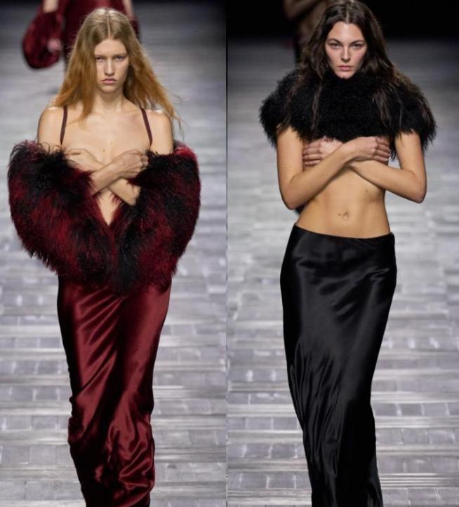 刘雯穿大翅膀走秀视频,刘雯贺聪维密