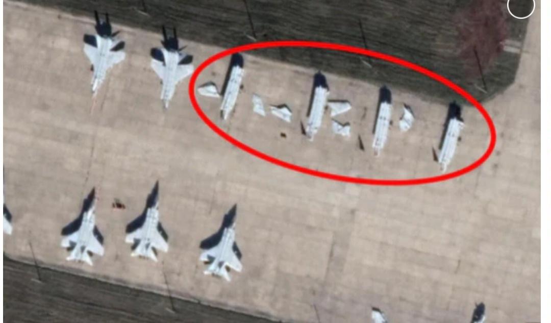 谷歌地图俄罗斯战机,谷歌地图拍到了飞机