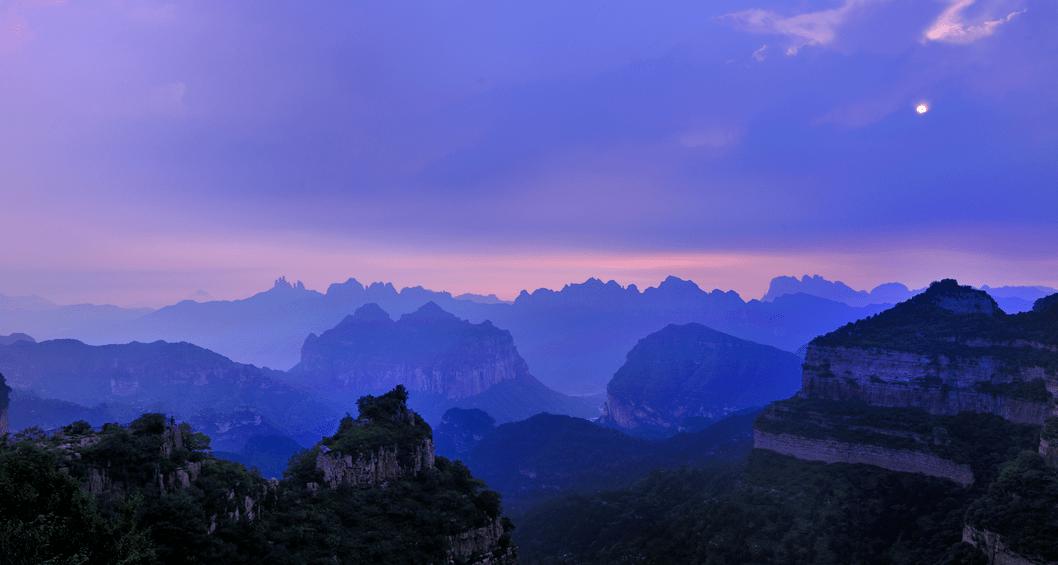 七步沟太行山脉,东太行七步沟游玩