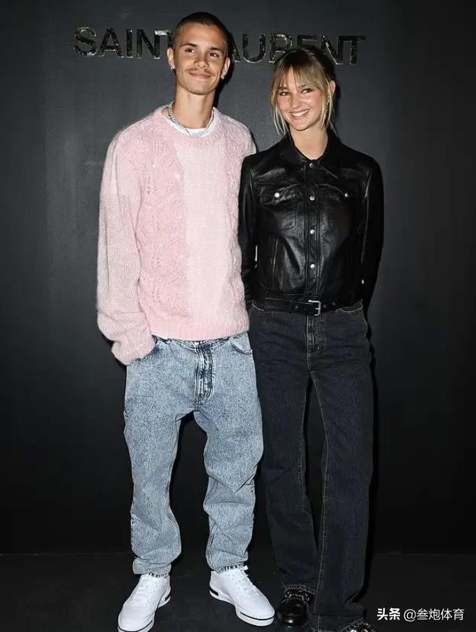 小贝二儿子追星巴黎三巨头，梅西穿粉红豹裤子显腿短，身高被吐槽