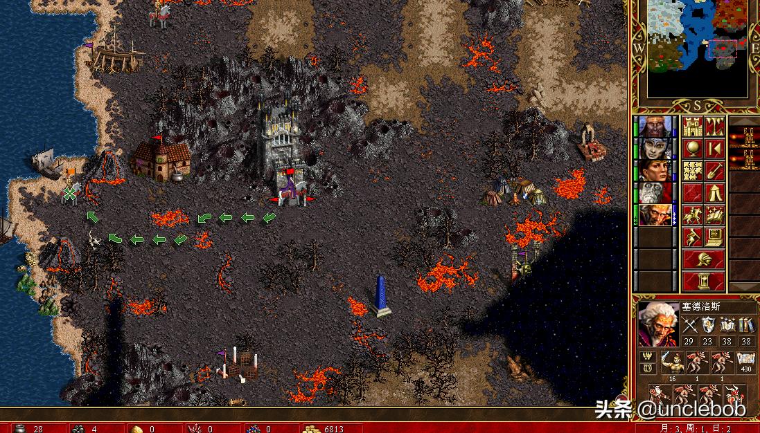 英雄无敌三之死亡阴影地图不识别,英雄无敌三单人闯关地图