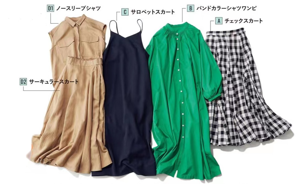 裙子和什么衣服搭配最好看,穿裙子打扮搭配技巧