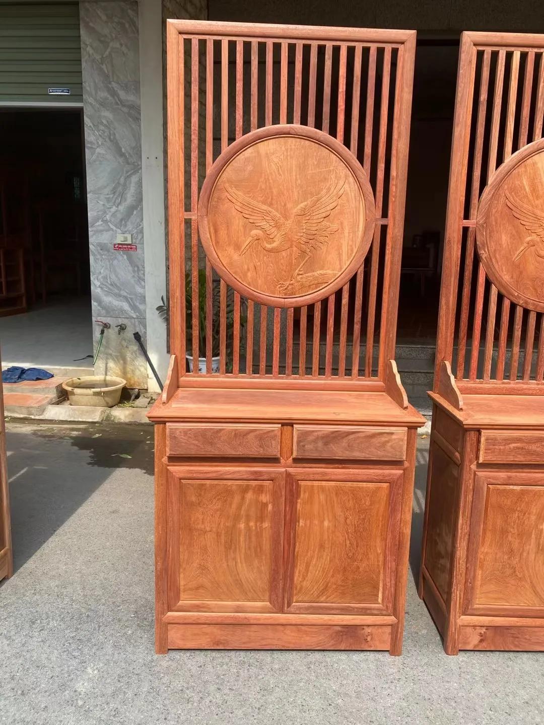 红木屏风工厂店,红木屏风柜价格