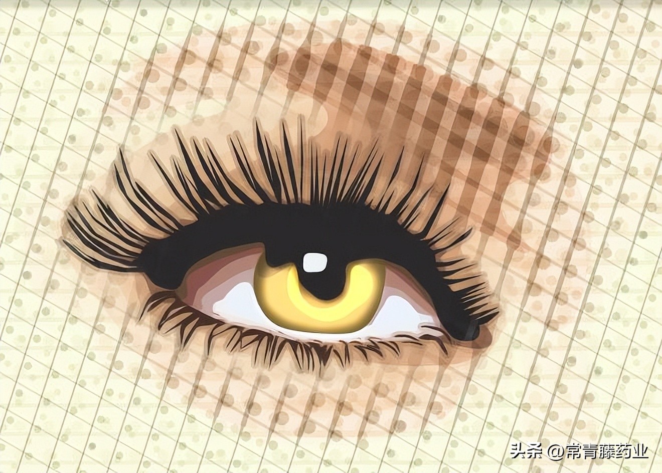 眼睛里出现一条又白又长的一条线,眼睛里出现了一个白点