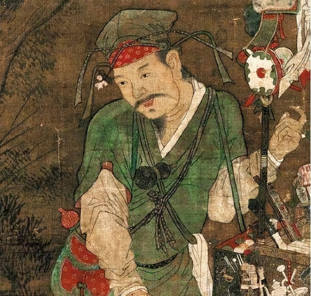 戴花自古都是女子专权？古代男子身体力行证明你错了