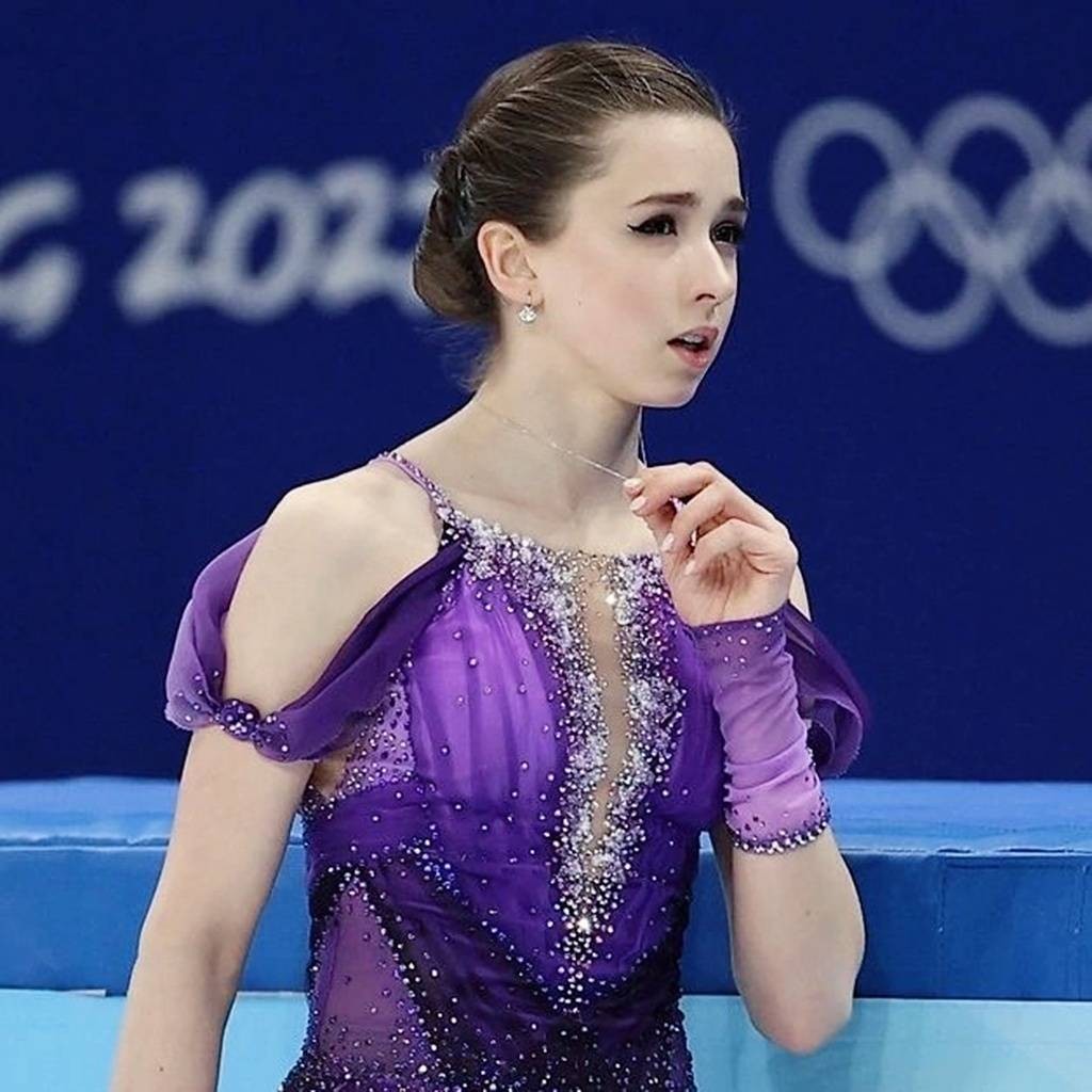 k宝瓦利耶娃回国画面,k宝回俄罗斯的视频