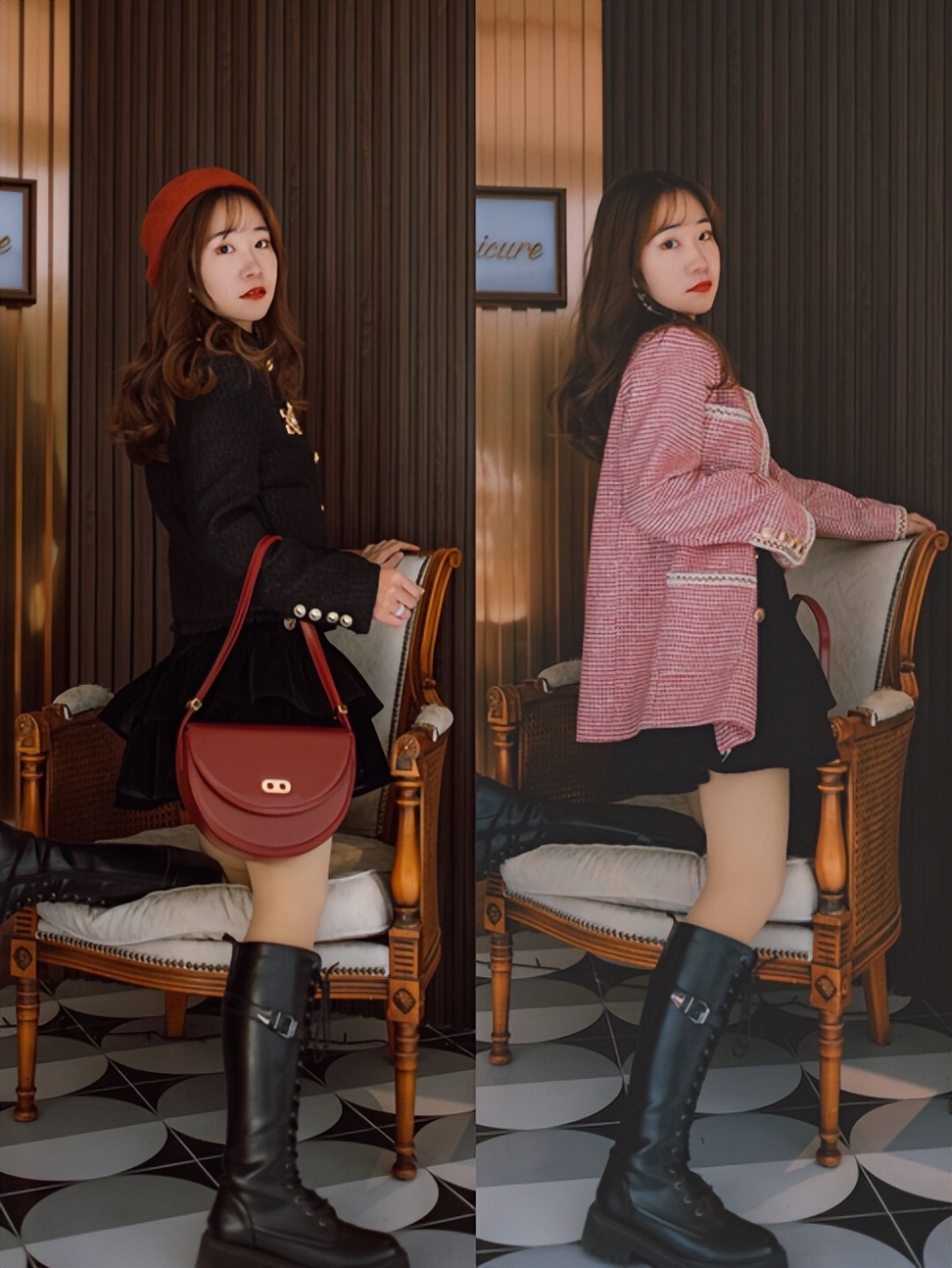 新款连衣裙显瘦遮肚子小个子冬季,小个子显瘦冬季穿搭