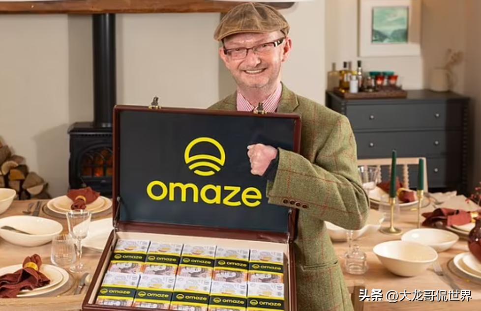 英国一大叔闲来无事买彩票，中价值2000多万房子，和80多万奖金