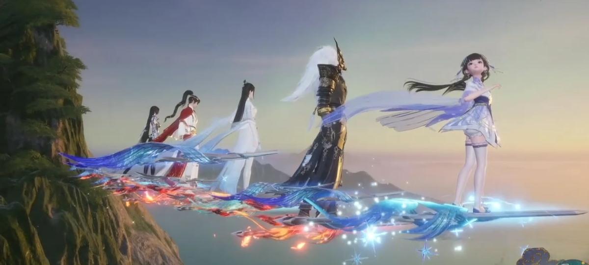 诛仙世界看风景,诛仙世界风景