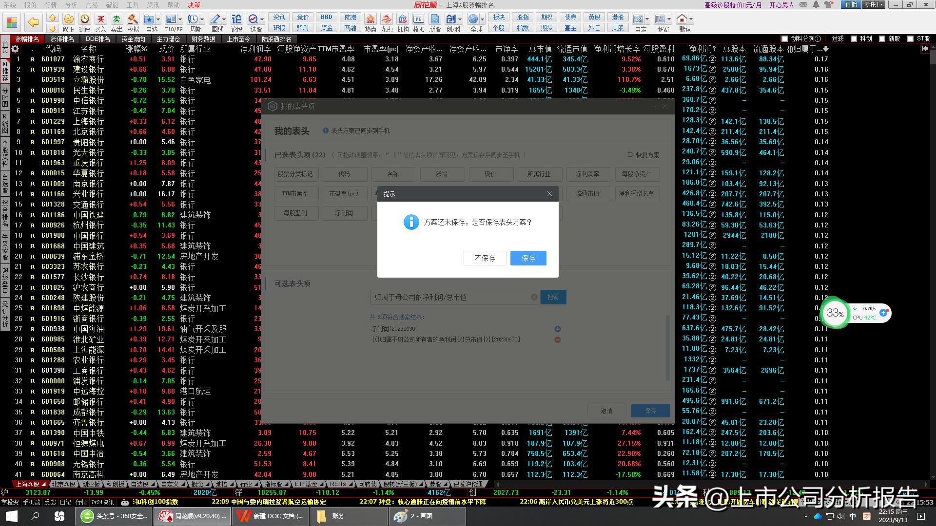从企业投资角度看财务分析,财务分析与公司股票估值