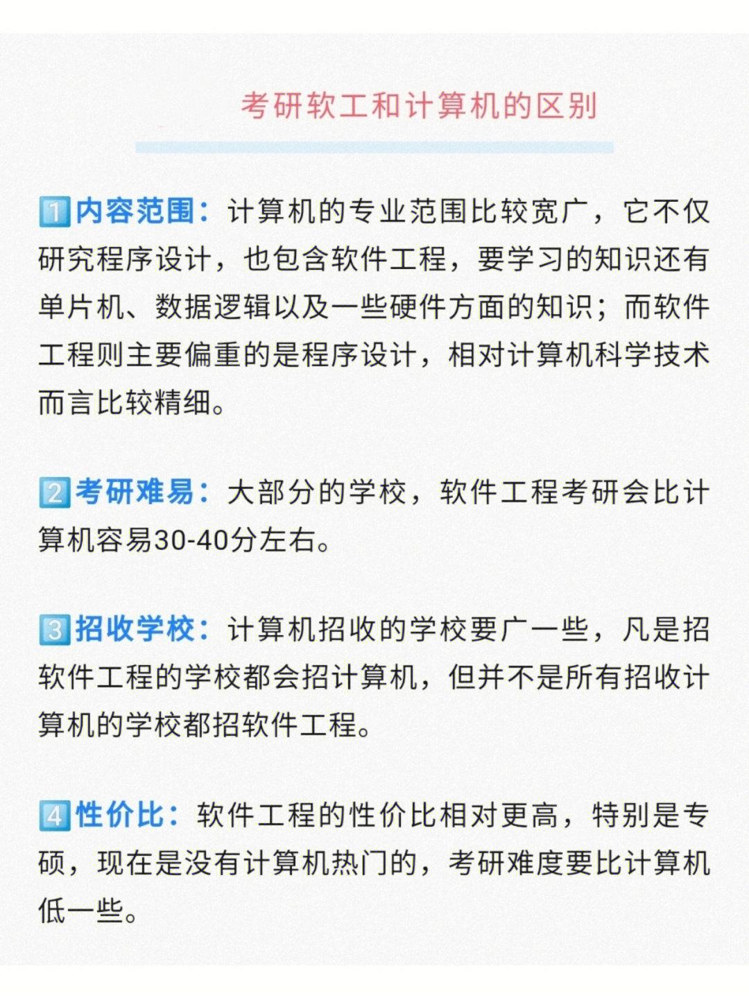 计算机软件工程专业考研排名,计算机软件工程考研分数线