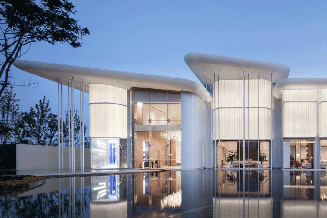 中营腾憬｜示范区如何通过玻璃做出亮点，设计+选材+施工工艺