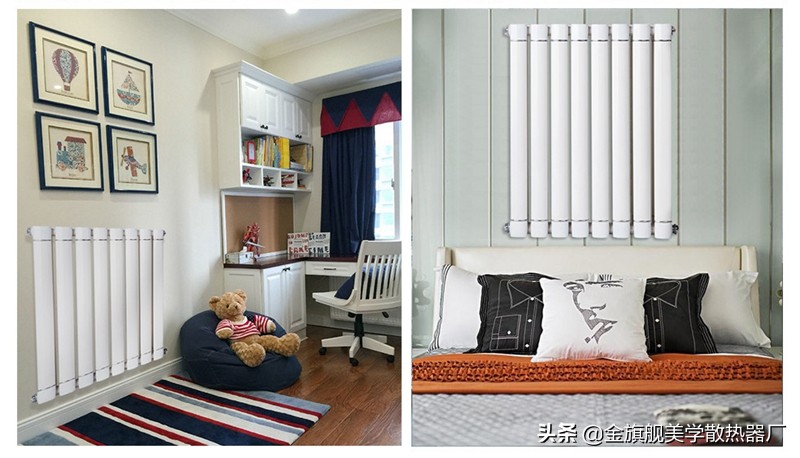 铜铝暖气片和钢制暖气片外观对比,钢制暖气片和铜铝复合暖气片