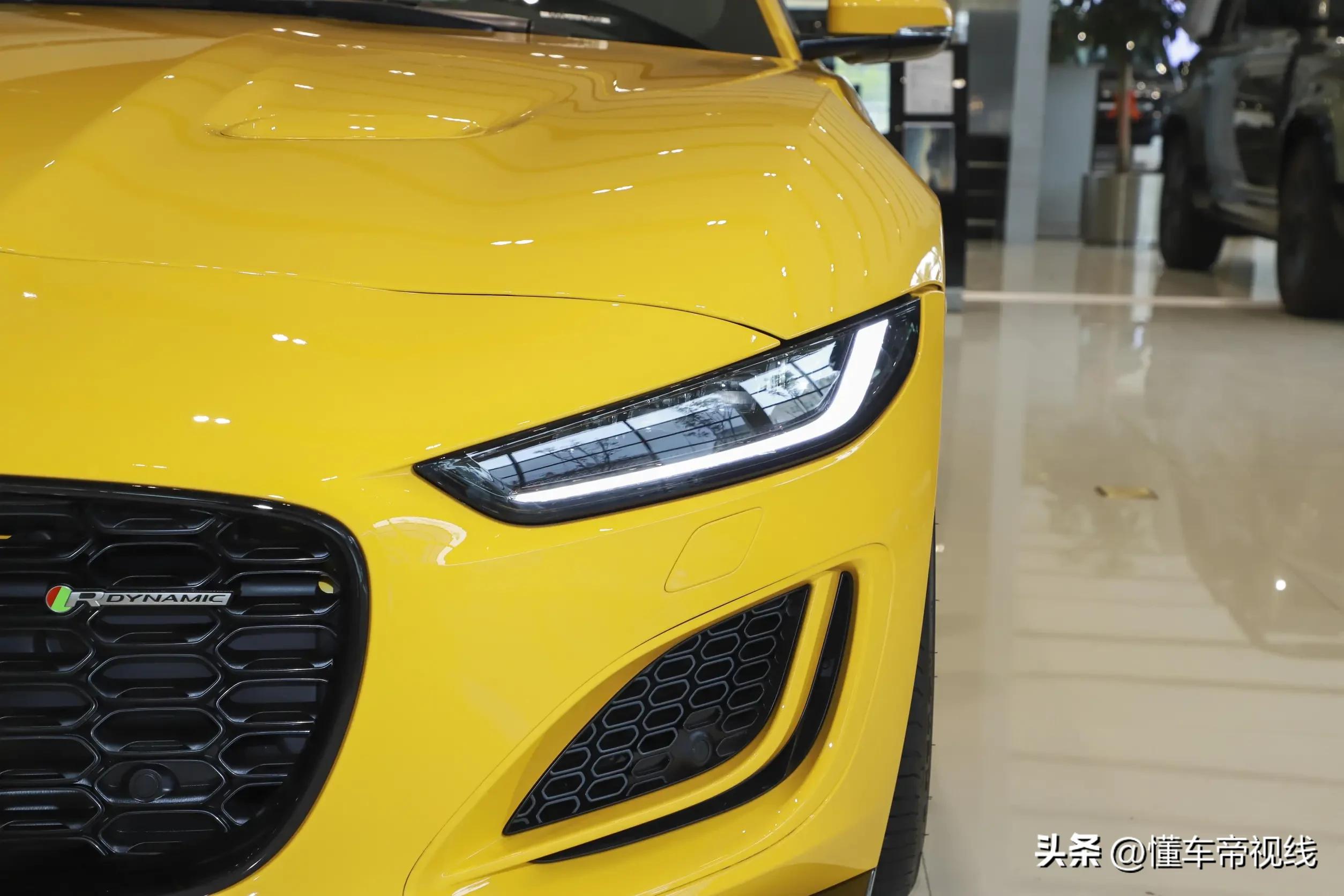 捷豹f-type2023款落地价,捷豹f-type2022款硬顶敞篷展示