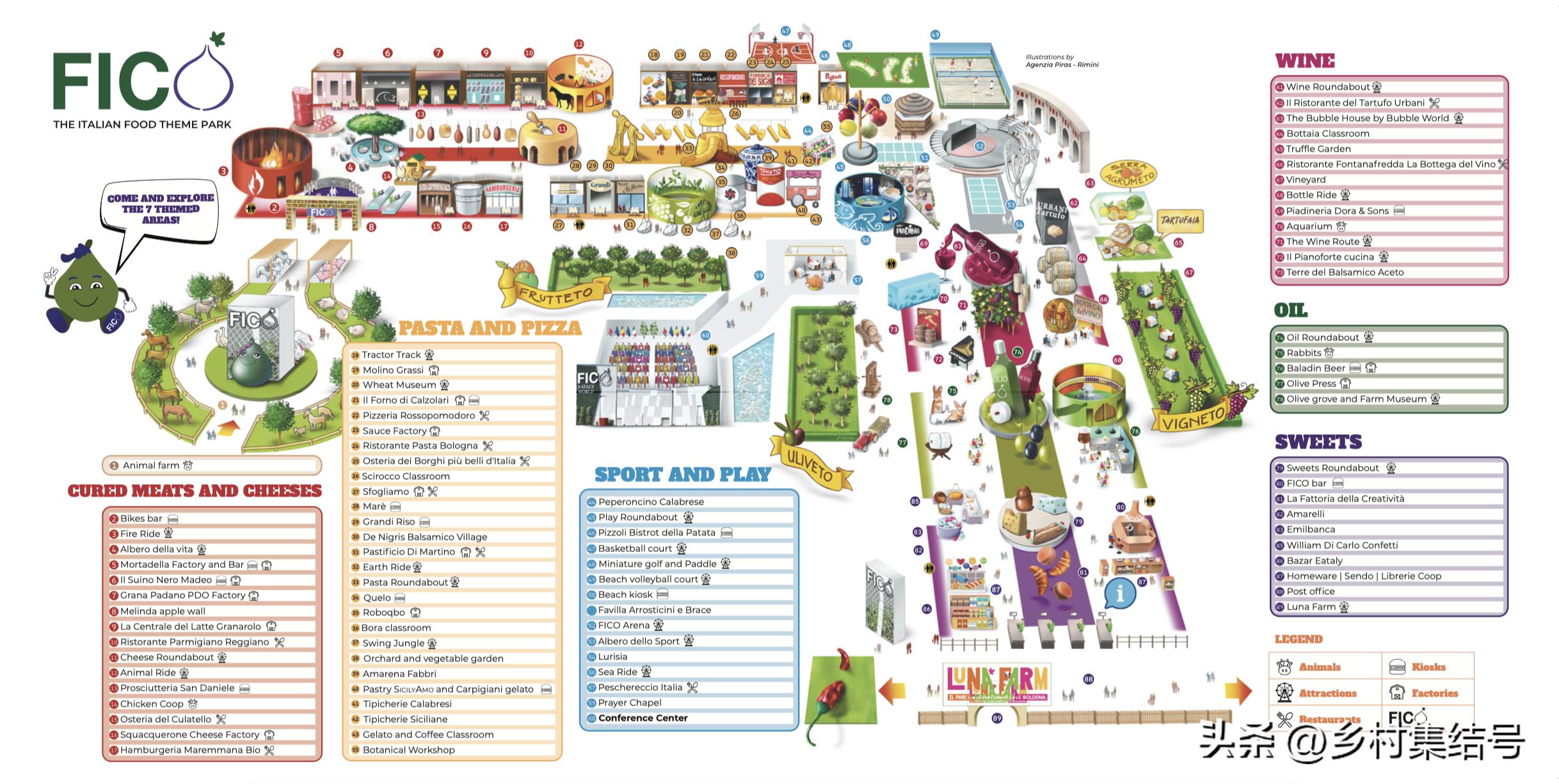 农旅之最世界最成功的农业公园,比较出名的农业主题公园