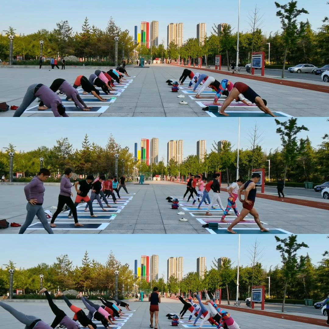 晨练爆汗瑜珈,瑜伽晨练