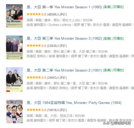 英剧推荐高分必看,推荐60部高分英美剧