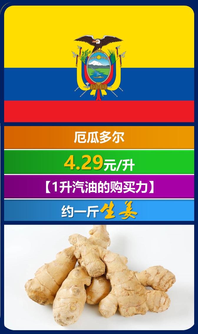 全世界汽油价一览表,全球各国汽油价格多少一升