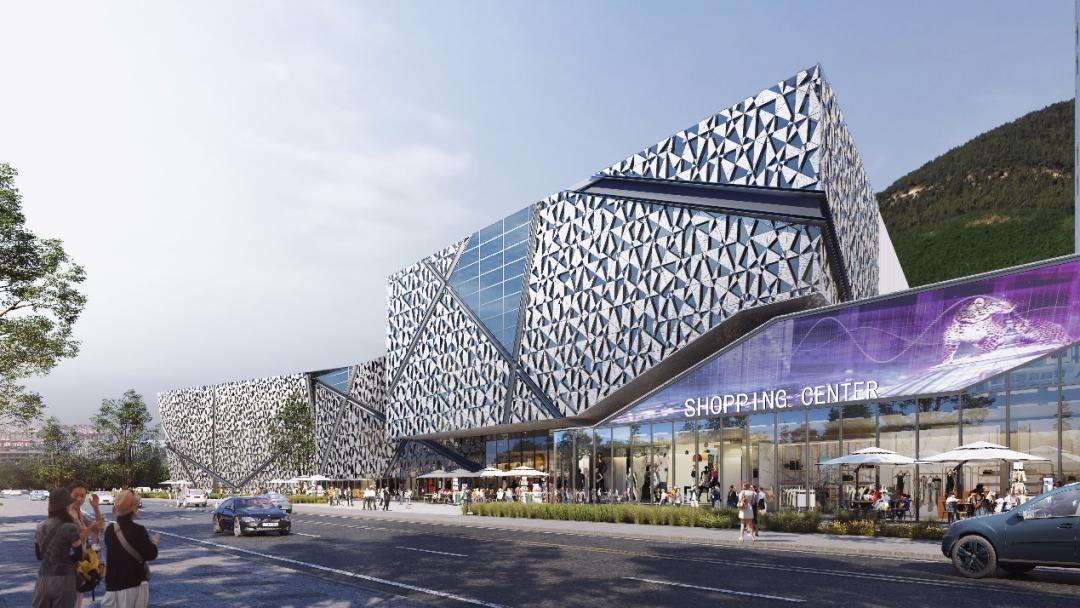 5万方购物综合体,5万方商场购物中心