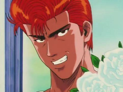 灌篮高手樱木花道扣到别人头上,灌篮高手樱木花道拿篮球扔流川枫