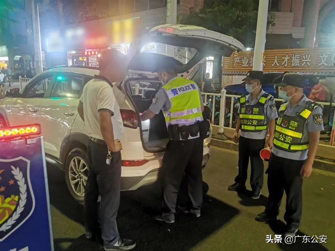 全警投入！广东公安机关开展夏夜治安巡查宣防集中统一行动