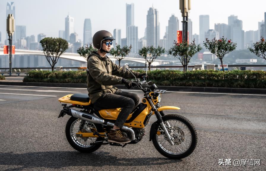 嘉陵cococross125x试驾,嘉陵coco125