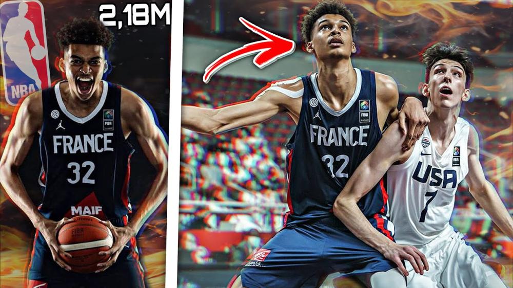 一个球，涨粉2万！身高2米21，能打五个位置，这天赋妥妥的状元啊