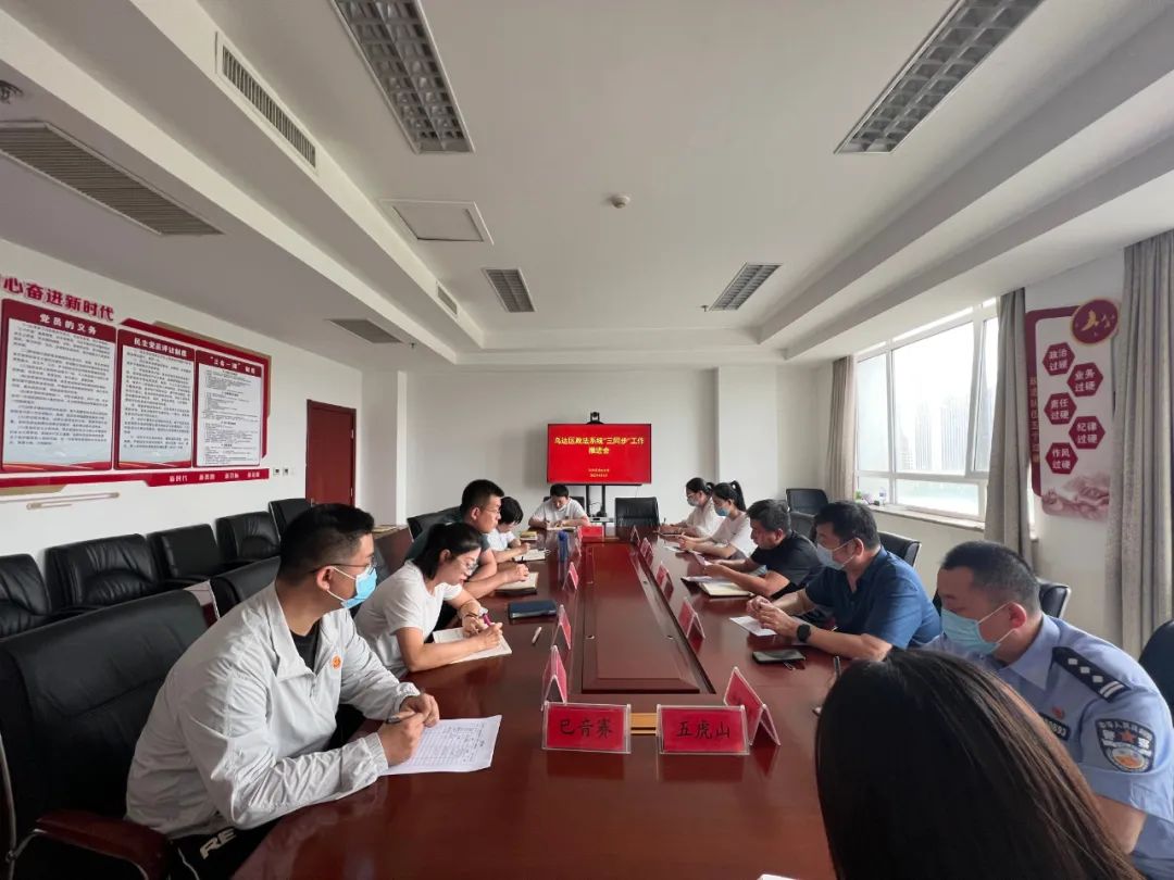 政法重点工作推进情况汇报,政法三同步工作情况