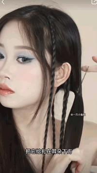 今年别再披头散发了三款减龄发型,既不显脸大又不披发的发型