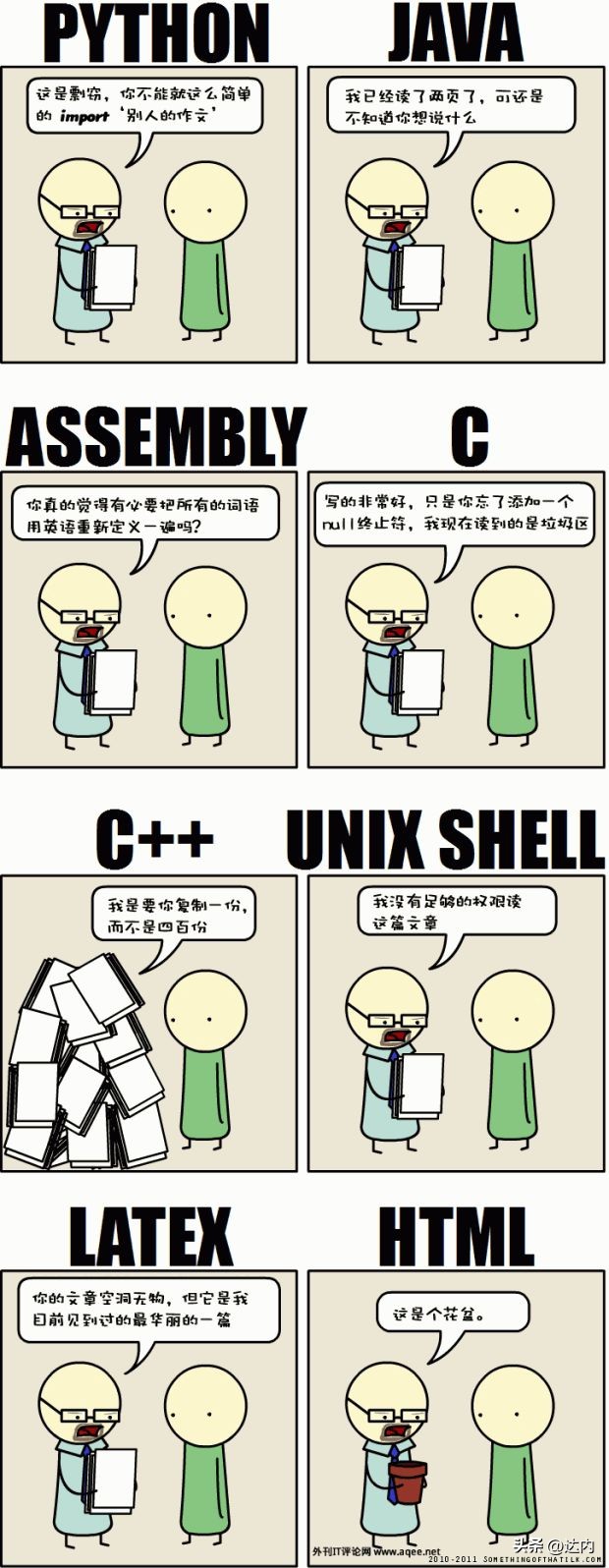 程序员秒懂的几个梗,程序员秒懂的五个梗