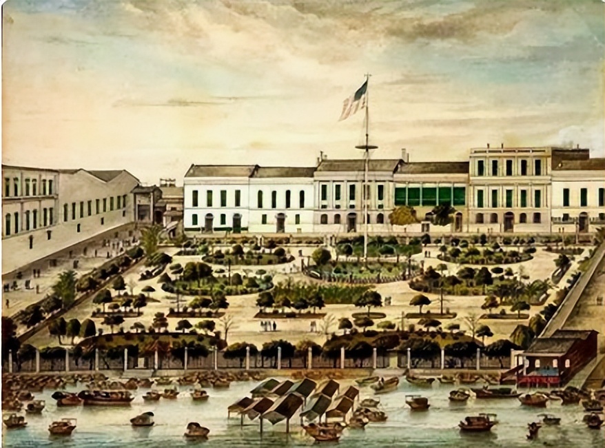 清朝的广州十三行是什么,清末广州十三行