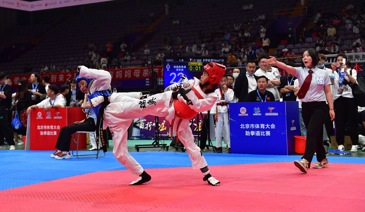 北京市第16届跆拳道比赛,北京第六届跆拳道比赛