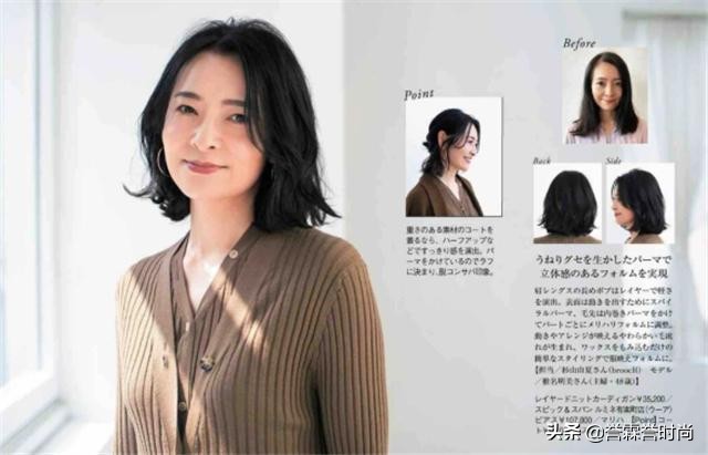 中年女士短发卷发,适合中年人的卷发造型中短发