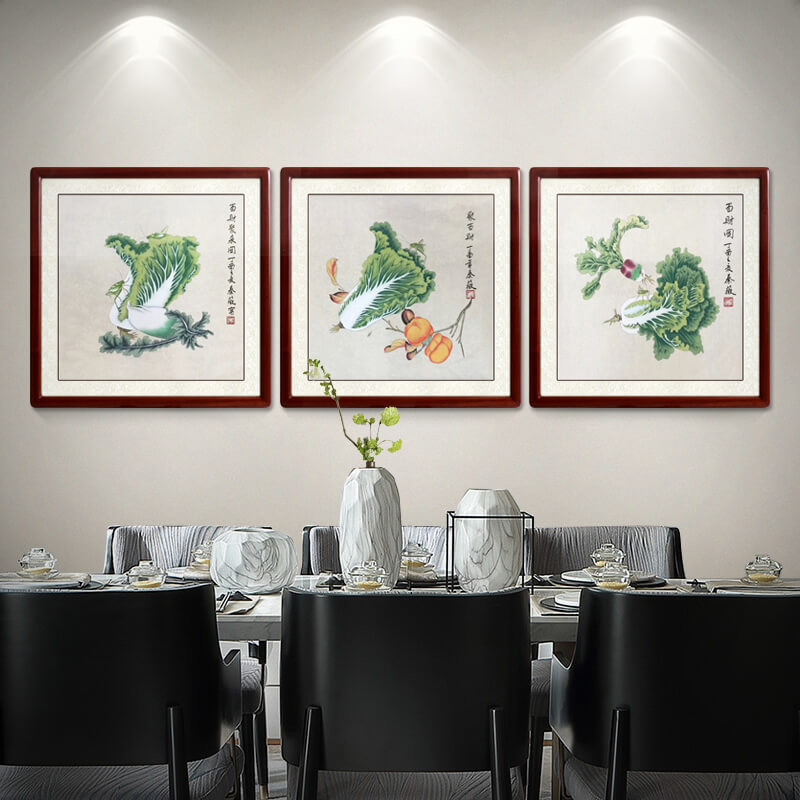 挂画搭配技巧让你的墙面不再孤单,客厅墙挂画以后还是空荡荡