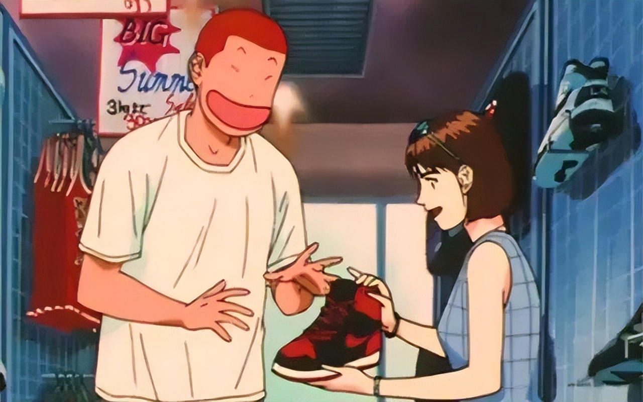 灌篮高手里队员们穿什么鞋,灌篮高手穿的什么球鞋