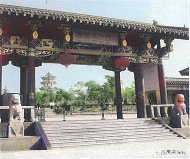 平邑浚河桥老照片,莲花山公园老照片