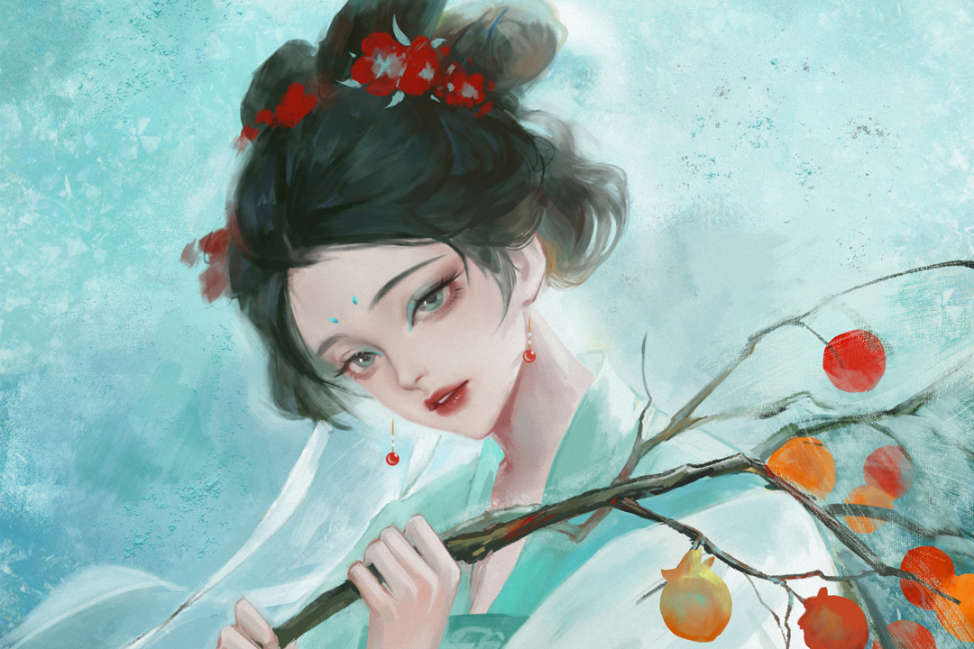 10首诗词中明艳如火的石榴花：待浮花浪蕊都尽，伴君幽独