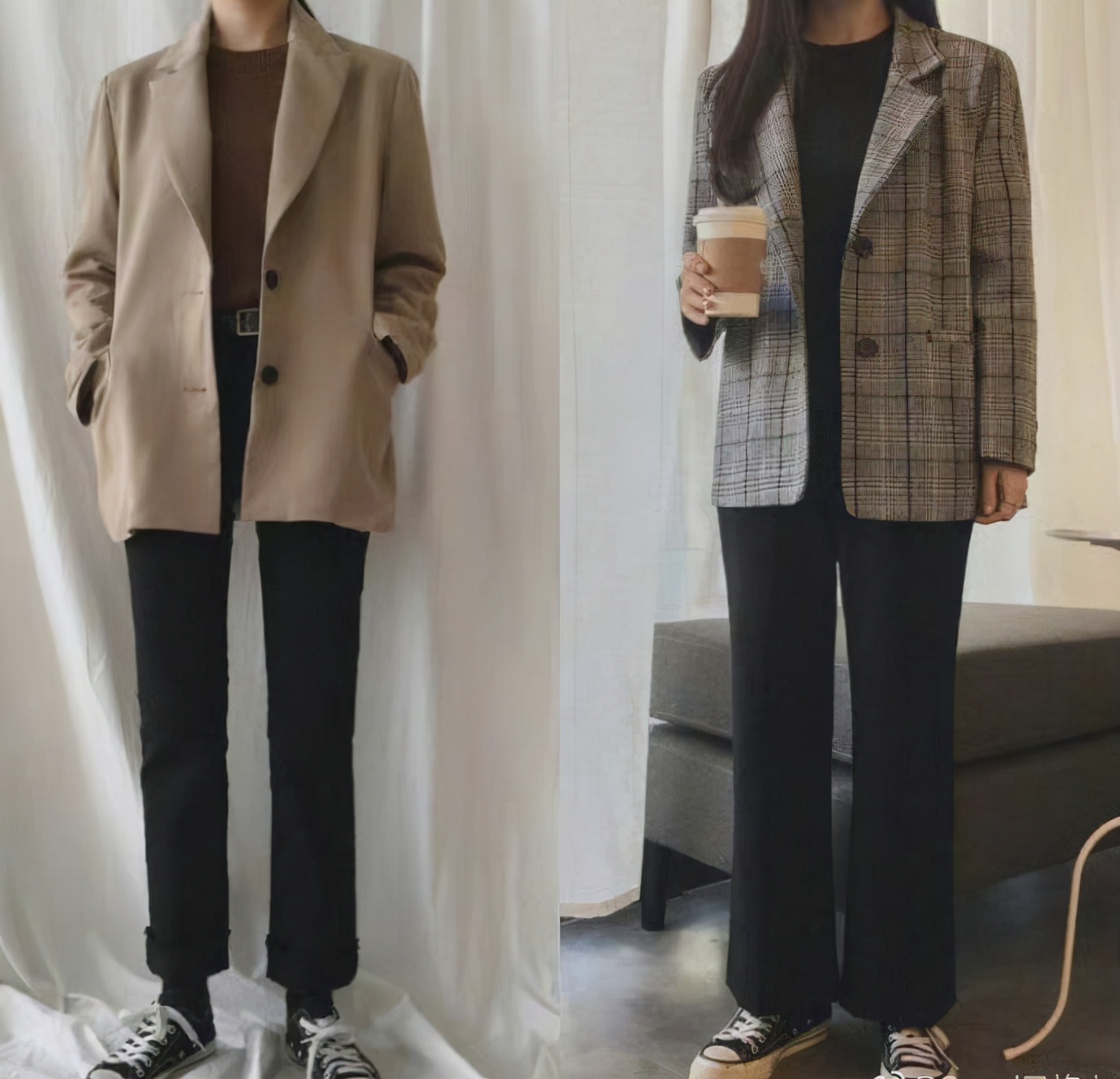 春夏简约小西装怎样能穿出时髦感,潮流秋冬小西装的时髦穿搭推荐