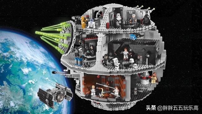 最大盒的乐高积木拼装视频,用十个乐高还原最大的乐高套装