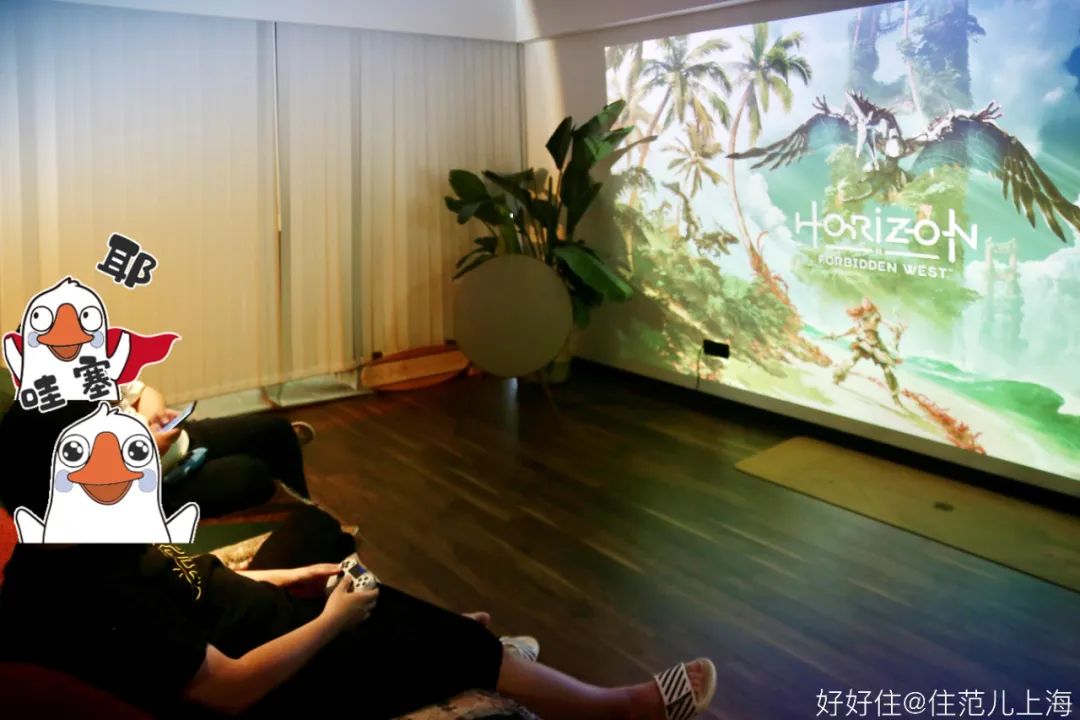 独居75㎡，大落地窗+电影院客厅，狠狠羡慕了