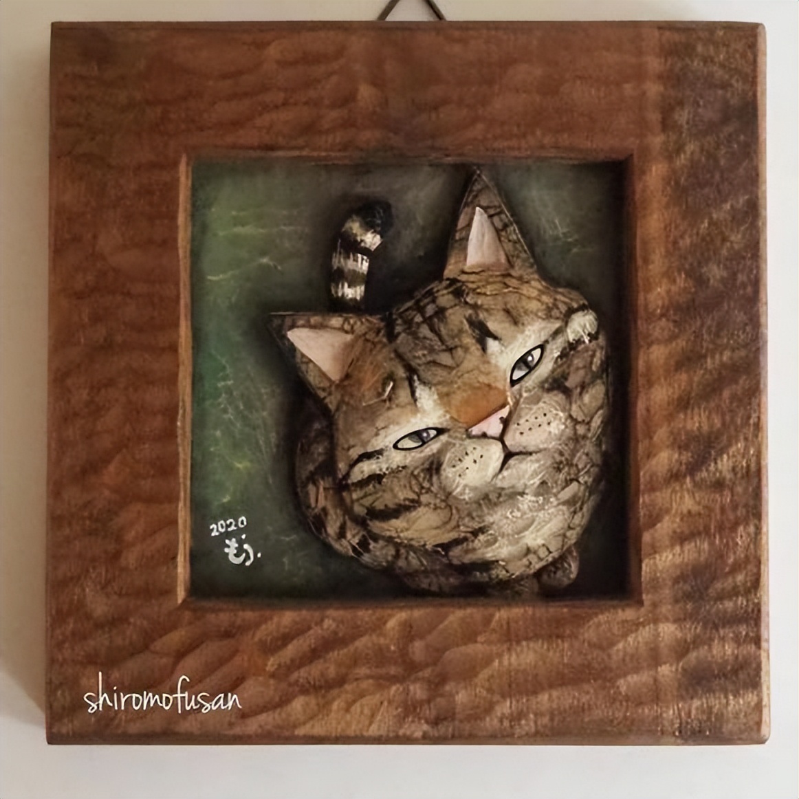 日本艺术家木雕猫,日本木雕猫艺术家