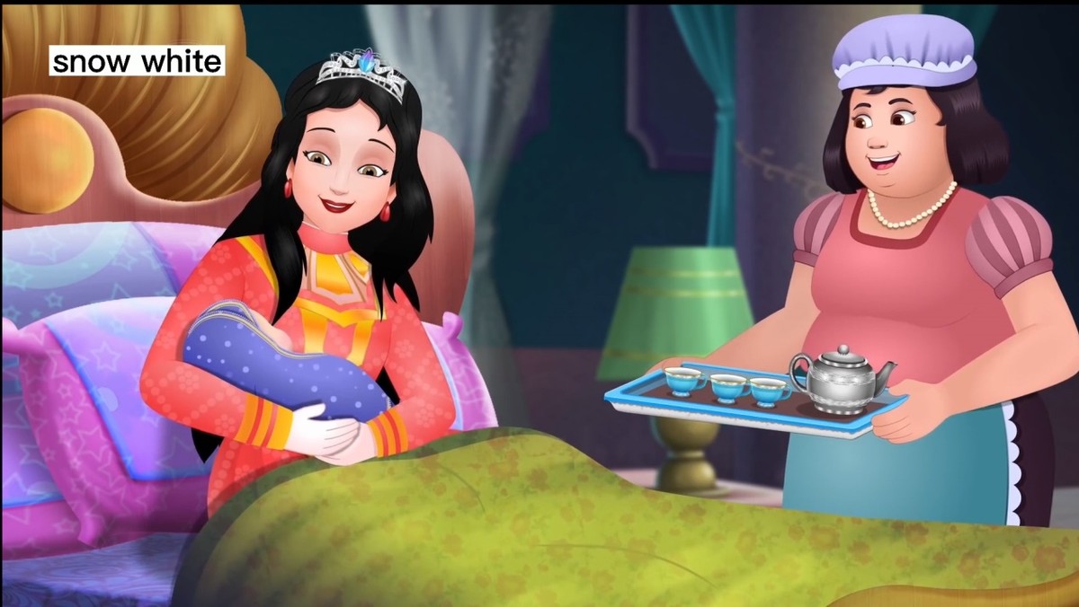 格林童话白雪公主英文阅读,白雪公主格林童话国语版