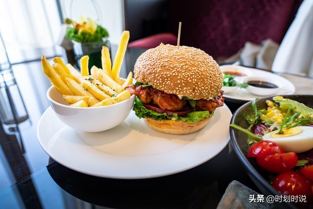 炸鸡汉堡垃圾食品,汉堡可乐垃圾食品