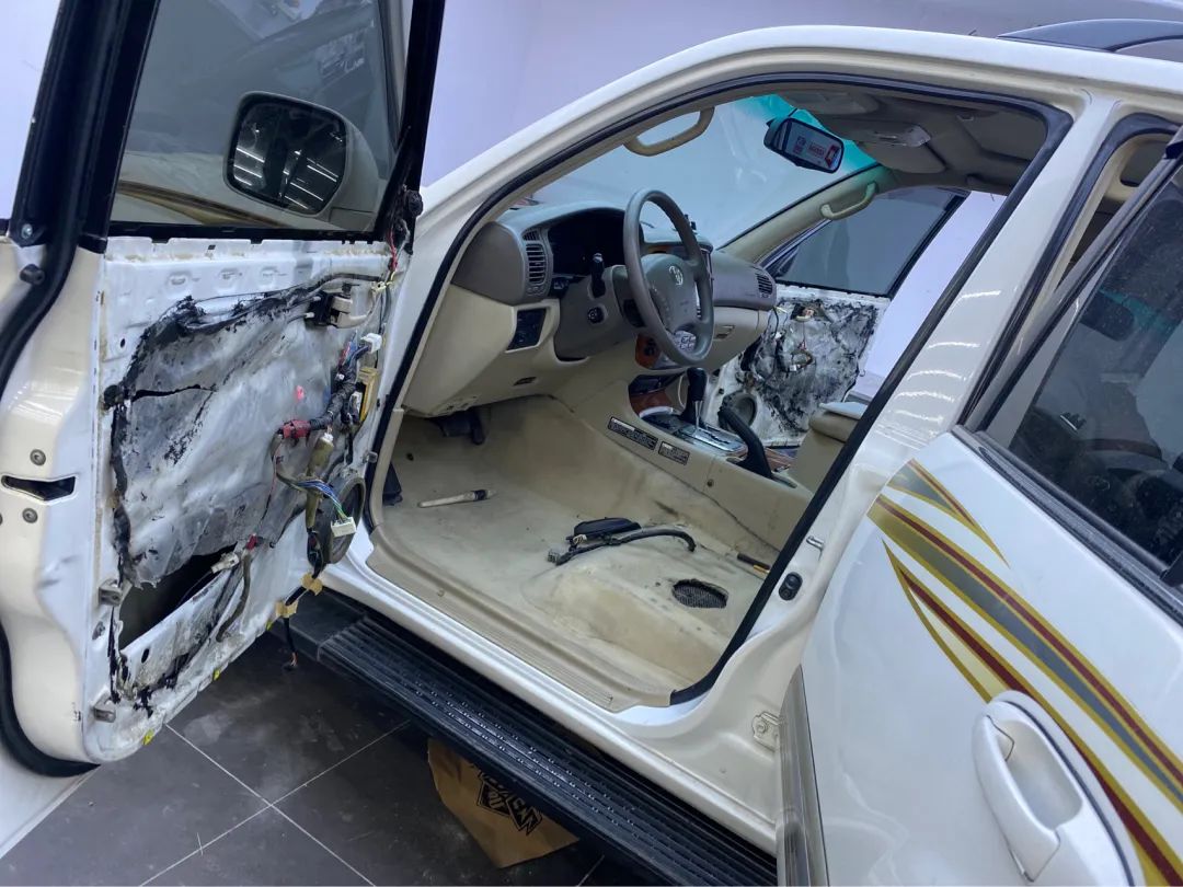 07款lc100翻新全过程,专门修复老车lc100