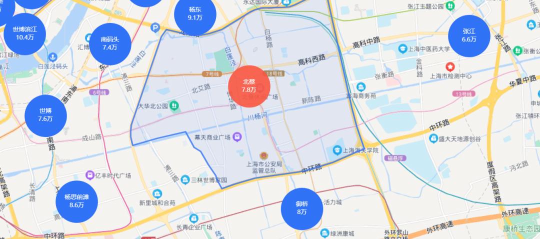 浦东新区北蔡附近吃的,浦东北蔡为什么发展得不好